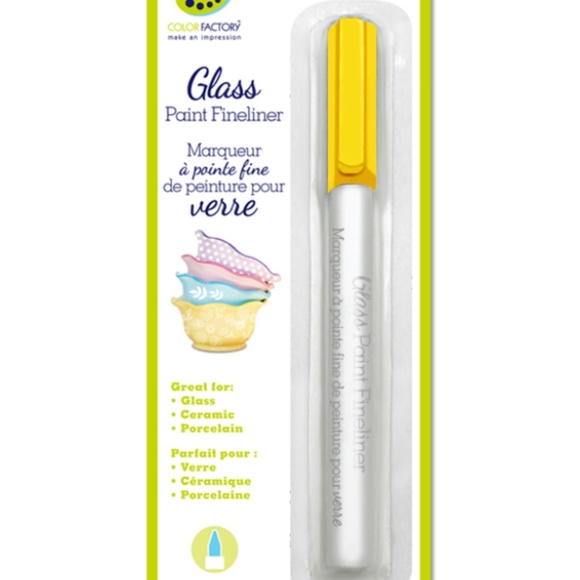 Glass Paint Fineliner Marker 3ml (Yellow) - Picture 9 of 9